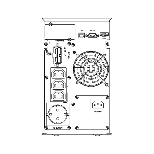 ARES 1000-3000 VA UPS